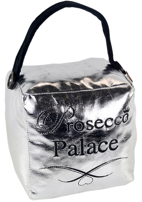 Silver Prosecco Palace Doorstop - Click Image to Close